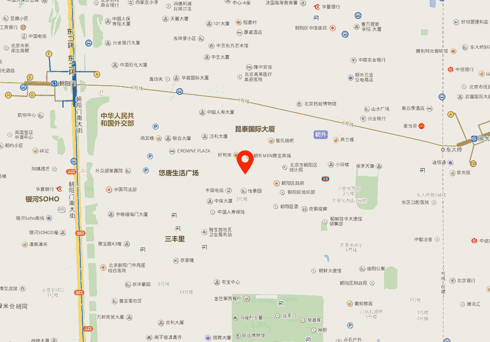 朝外men位置地图